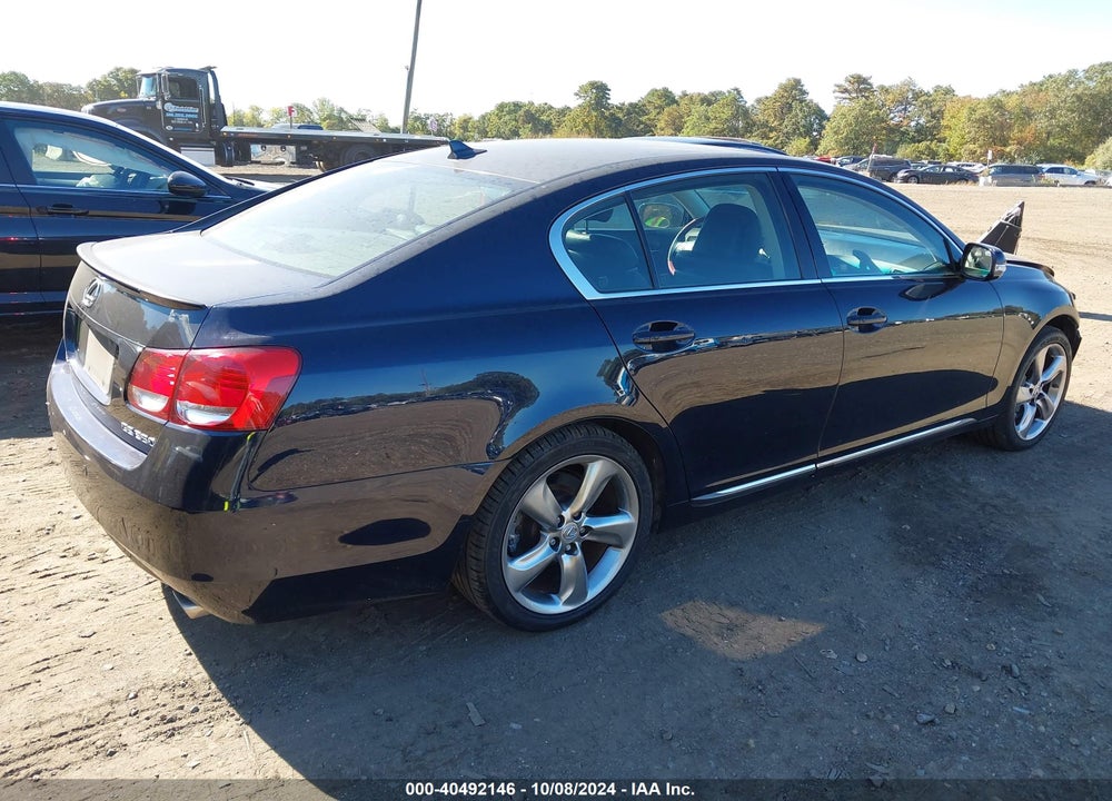 2009 LEXUS GS 350 VIN: JTHBE96S190044382