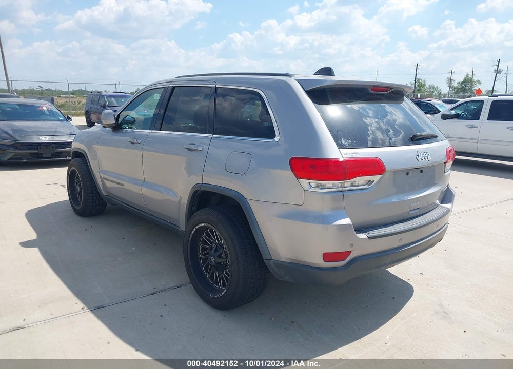 2017 JEEP GRAND CHEROKEE LAREDO 4X2 VIN: 1C4RJEAG1HC609346