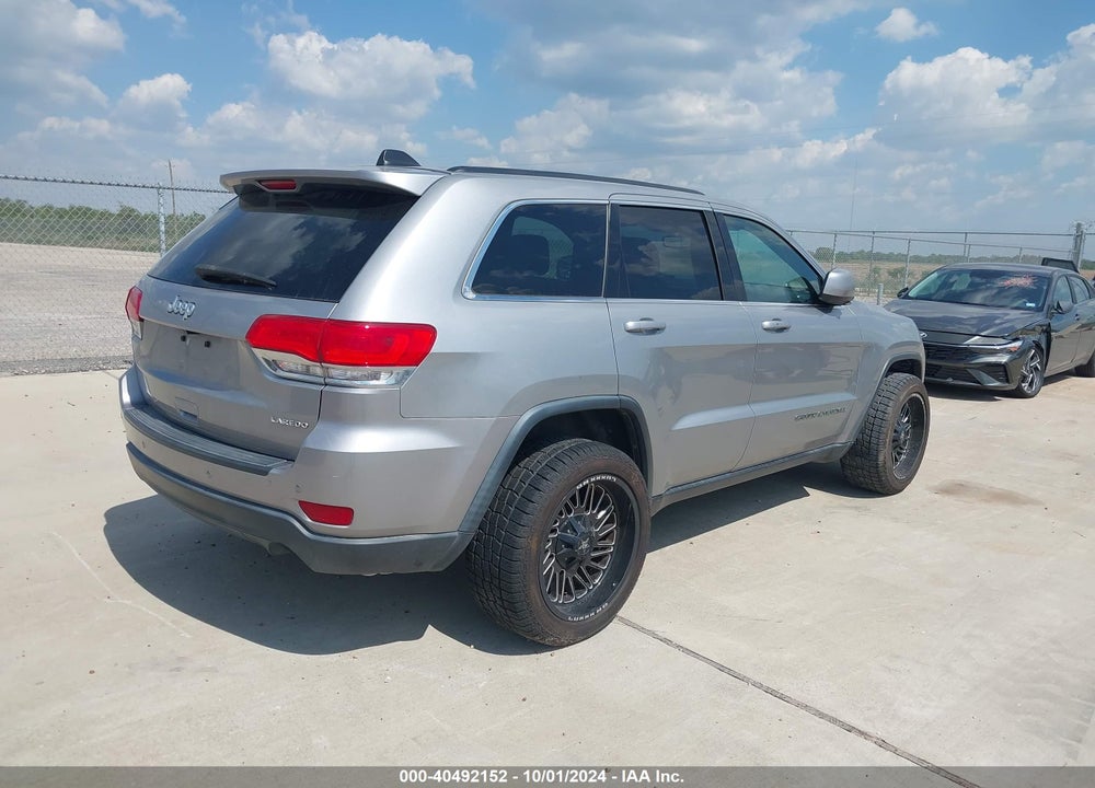 2017 JEEP GRAND CHEROKEE LAREDO 4X2 VIN: 1C4RJEAG1HC609346