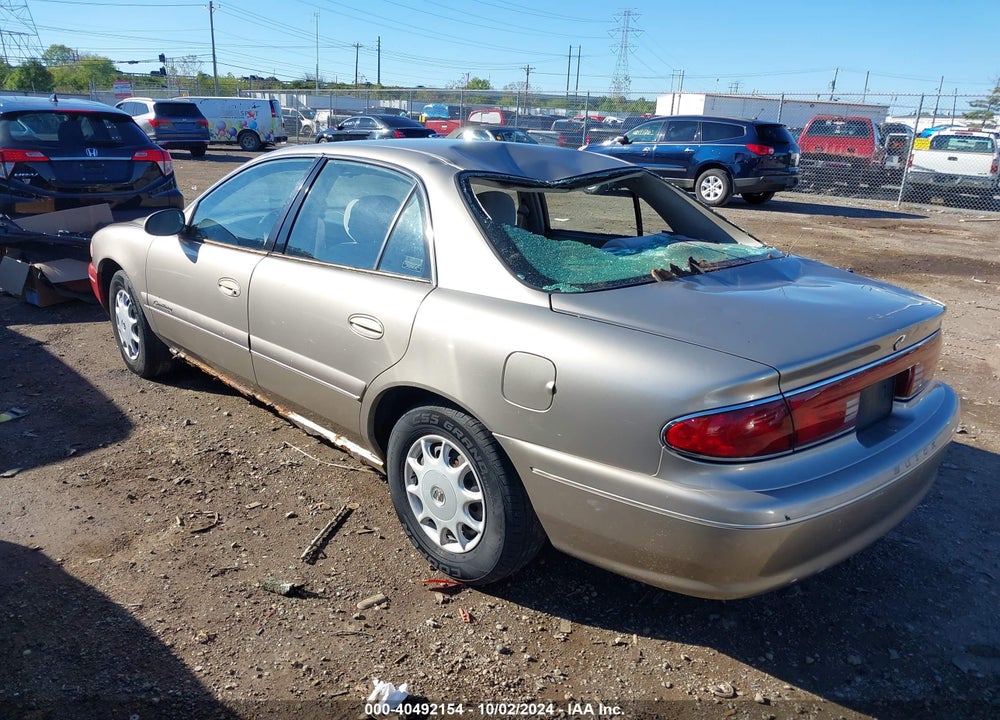 1998 BUICK CENTURY CUSTOM VIN: 2G4WS52M8W1403718