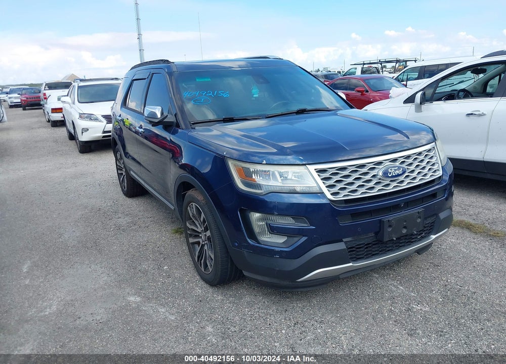 2016 FORD EXPLORER PLATINUM VIN: 1FM5K8HT0GGC82389