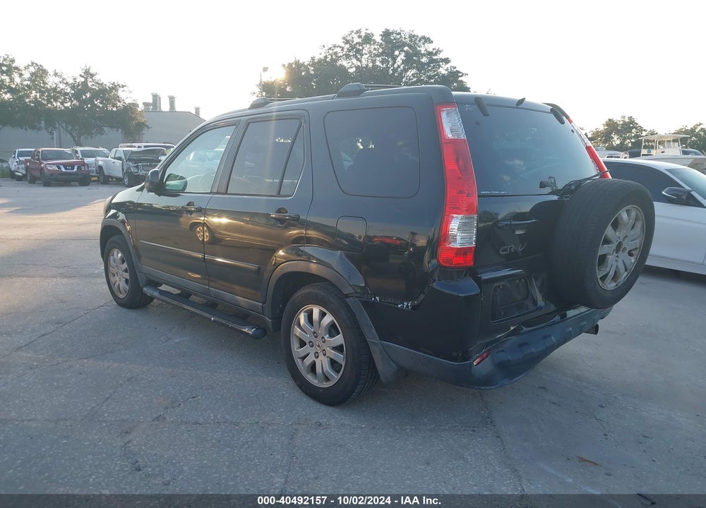 2006 HONDA CR-V SE VIN: SHSRD78956U443688