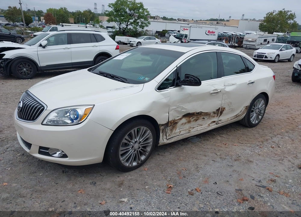 2012 BUICK VERANO LEATHER GROUP VIN: 1G4PS5SK3C4172777