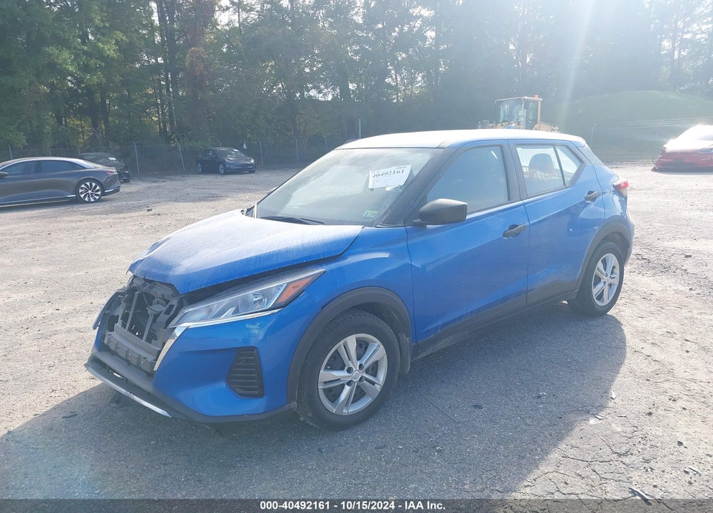 2021 NISSAN KICKS S XTRONIC CVT VIN: 3N1CP5BV1ML465977
