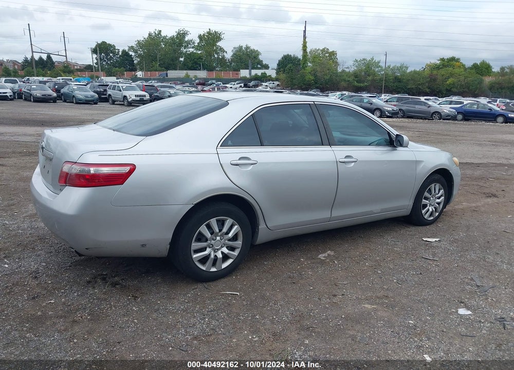 2008 TOYOTA CAMRY LE VIN: 4T1BE46K38U744721