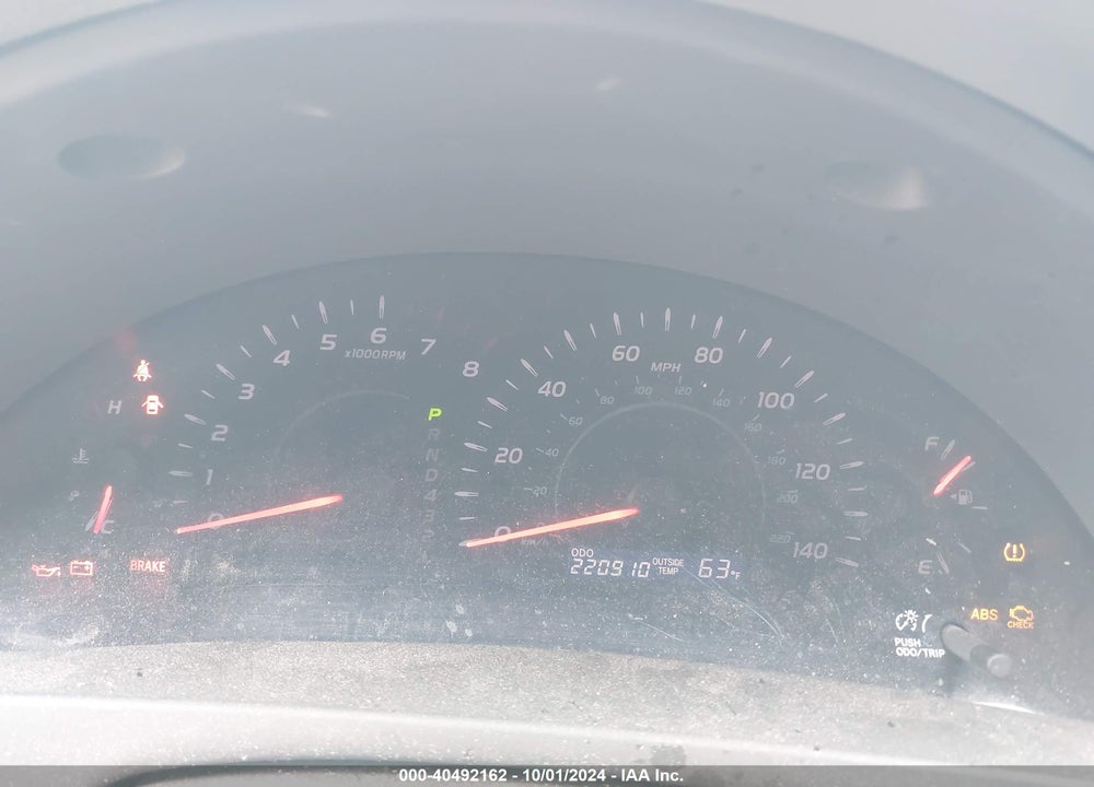 2008 TOYOTA CAMRY LE VIN: 4T1BE46K38U744721