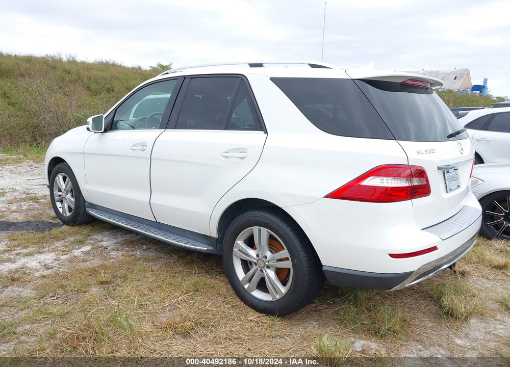 2015 MERCEDES-BENZ ML 350 VIN: 4JGDA5JB2FA501840
