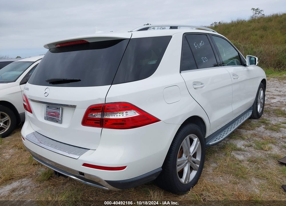 2015 MERCEDES-BENZ ML 350 VIN: 4JGDA5JB2FA501840