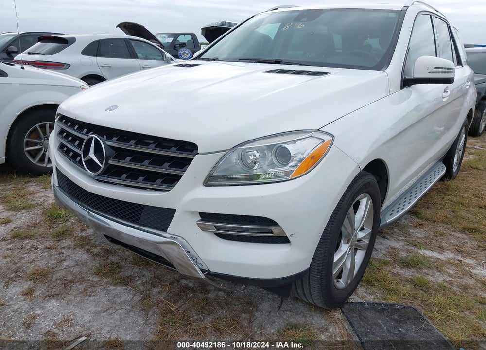 2015 MERCEDES-BENZ ML 350 VIN: 4JGDA5JB2FA501840