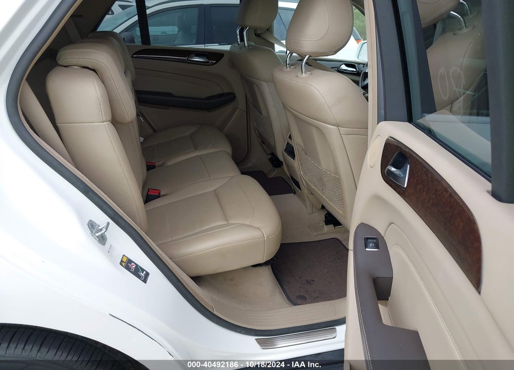 2015 MERCEDES-BENZ ML 350 VIN: 4JGDA5JB2FA501840