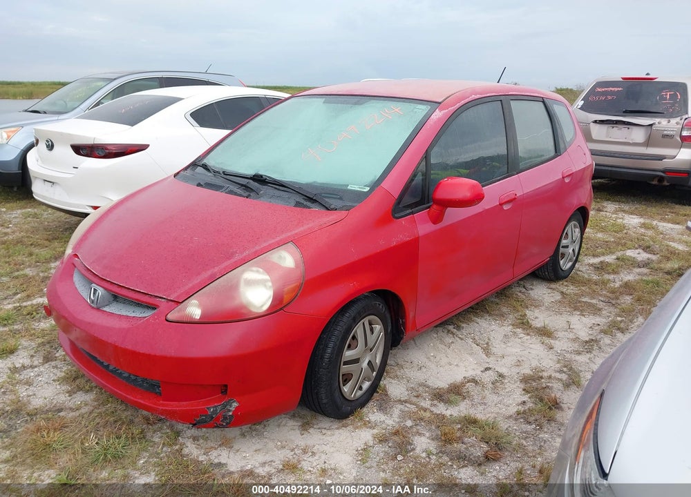 2008 HONDA FIT VIN: JHMGD38438S056413