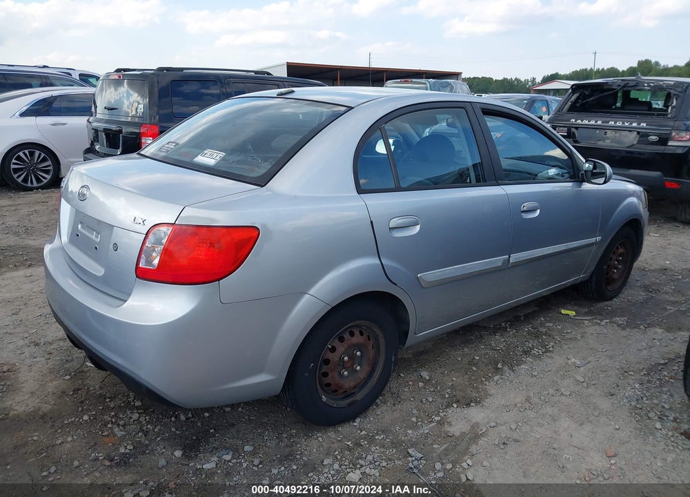 2010 KIA RIO LX VIN: KNADH4A3XA6650265