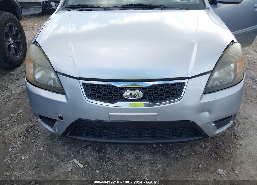 2010 KIA RIO LX VIN: KNADH4A3XA6650265
