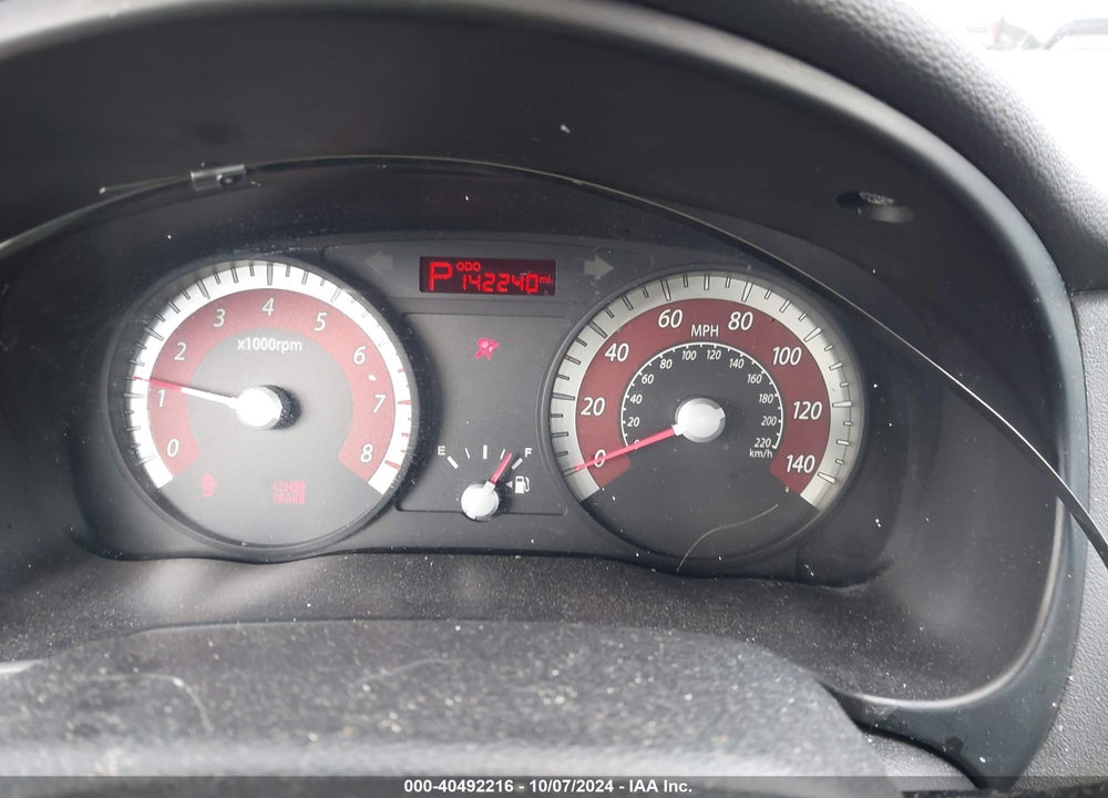 2010 KIA RIO LX VIN: KNADH4A3XA6650265