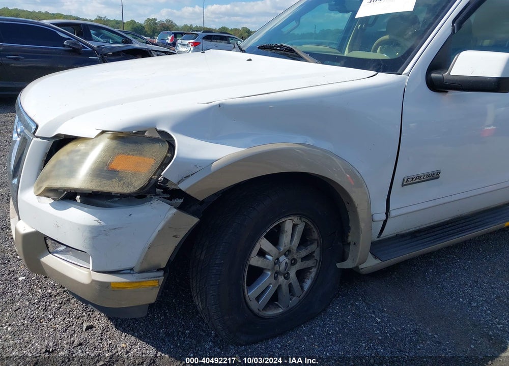2007 FORD EXPLORER EDDIE BAUER VIN: 1FMEU74E57UB16172