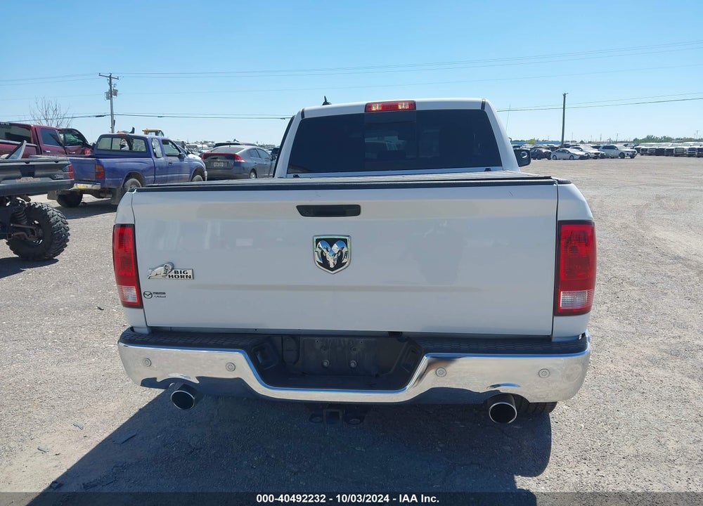 2019 RAM 1500 CLASSIC BIG HORN 4X2 6'4 BOX VIN: 1C6RR6TTXKS584380