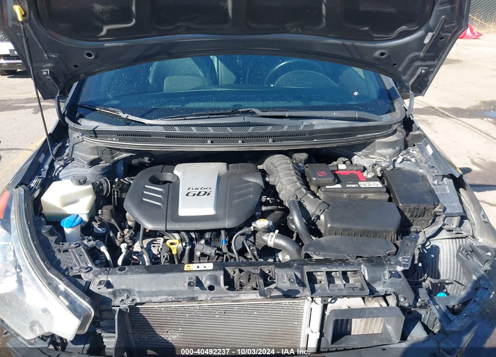 2016 KIA FORTE SX VIN: KNAFZ5A32G5539235