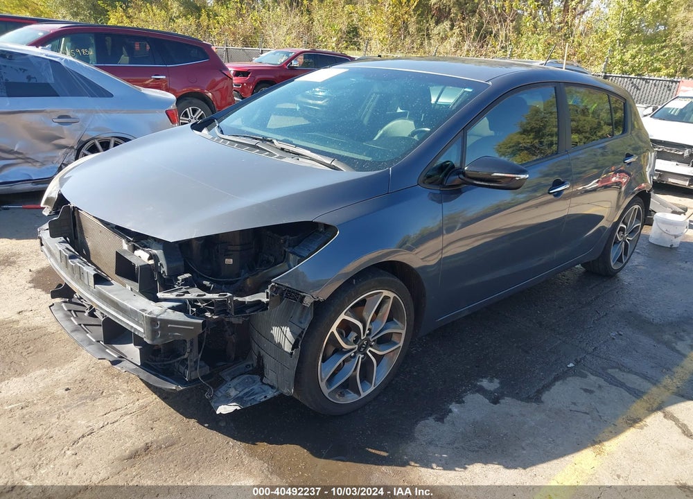 2016 KIA FORTE SX VIN: KNAFZ5A32G5539235