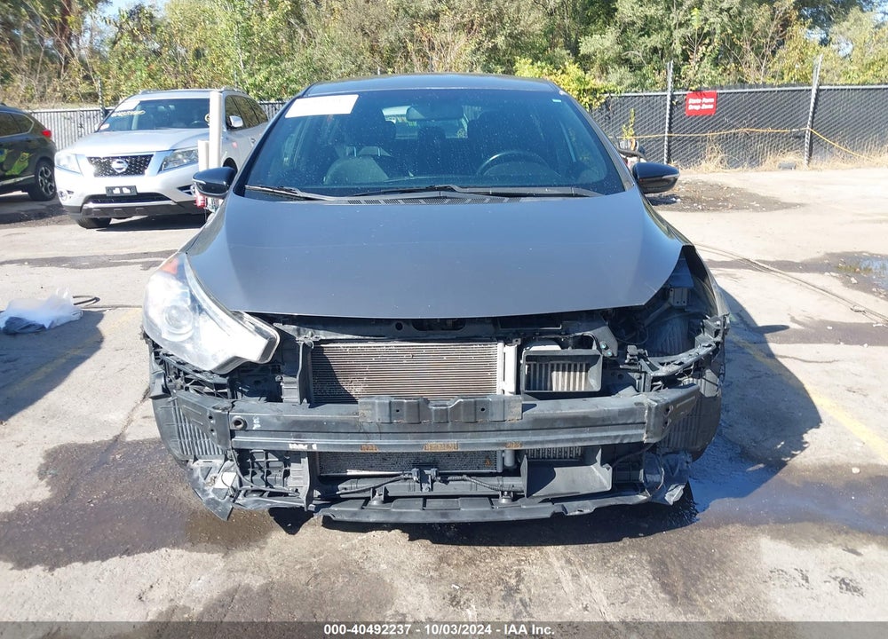 2016 KIA FORTE SX VIN: KNAFZ5A32G5539235