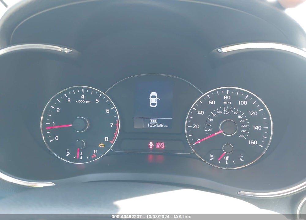 2016 KIA FORTE SX VIN: KNAFZ5A32G5539235