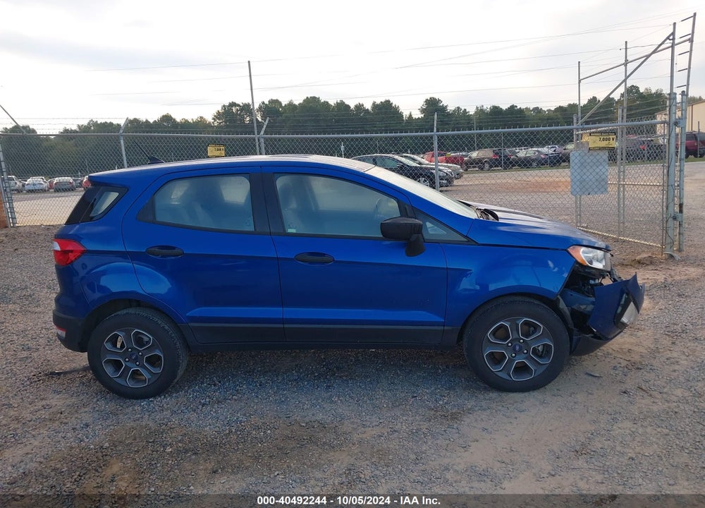 2020 FORD ECOSPORT S VIN: MAJ3S2FE2LC391151