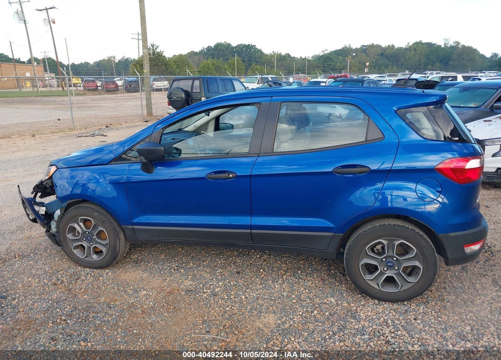2020 FORD ECOSPORT S VIN: MAJ3S2FE2LC391151