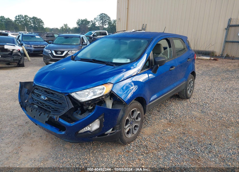 2020 FORD ECOSPORT S VIN: MAJ3S2FE2LC391151