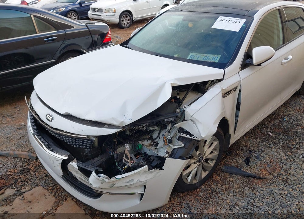2016 KIA OPTIMA EX VIN: 5XXGU4L32GG097971