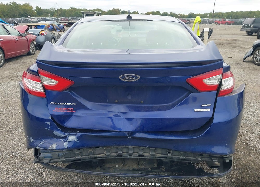 2014 FORD FUSION SE VIN: 3FA6P0HD2ER223814