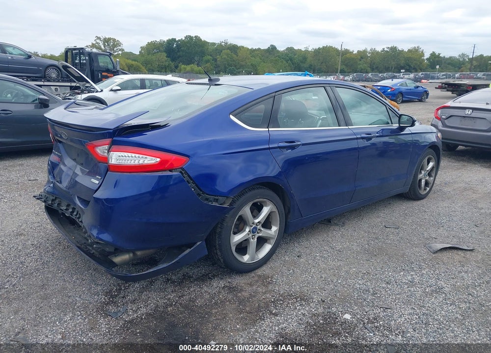 2014 FORD FUSION SE VIN: 3FA6P0HD2ER223814