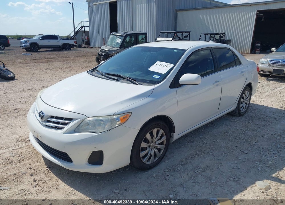 2013 TOYOTA COROLLA LE VIN: JTDBU4EE9DJ116970