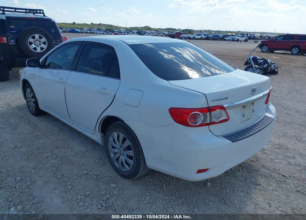 2013 TOYOTA COROLLA LE VIN: JTDBU4EE9DJ116970