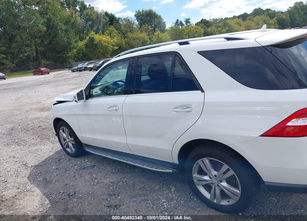 2014 MERCEDES-BENZ ML 350 4MATIC VIN: 4JGDA5HB3EA285145