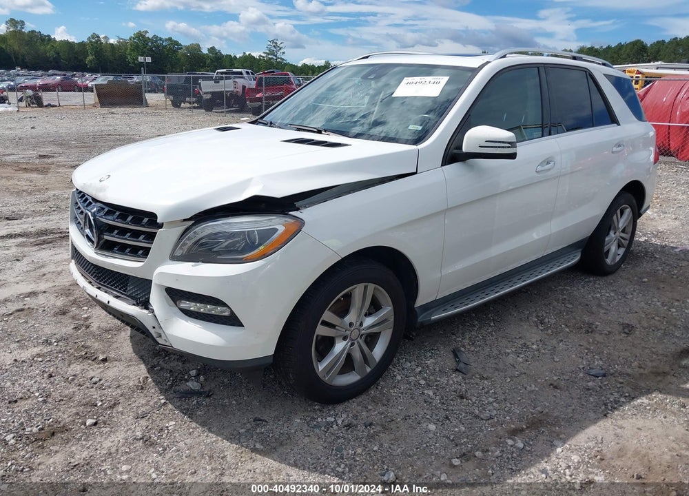 2014 MERCEDES-BENZ ML 350 4MATIC VIN: 4JGDA5HB3EA285145