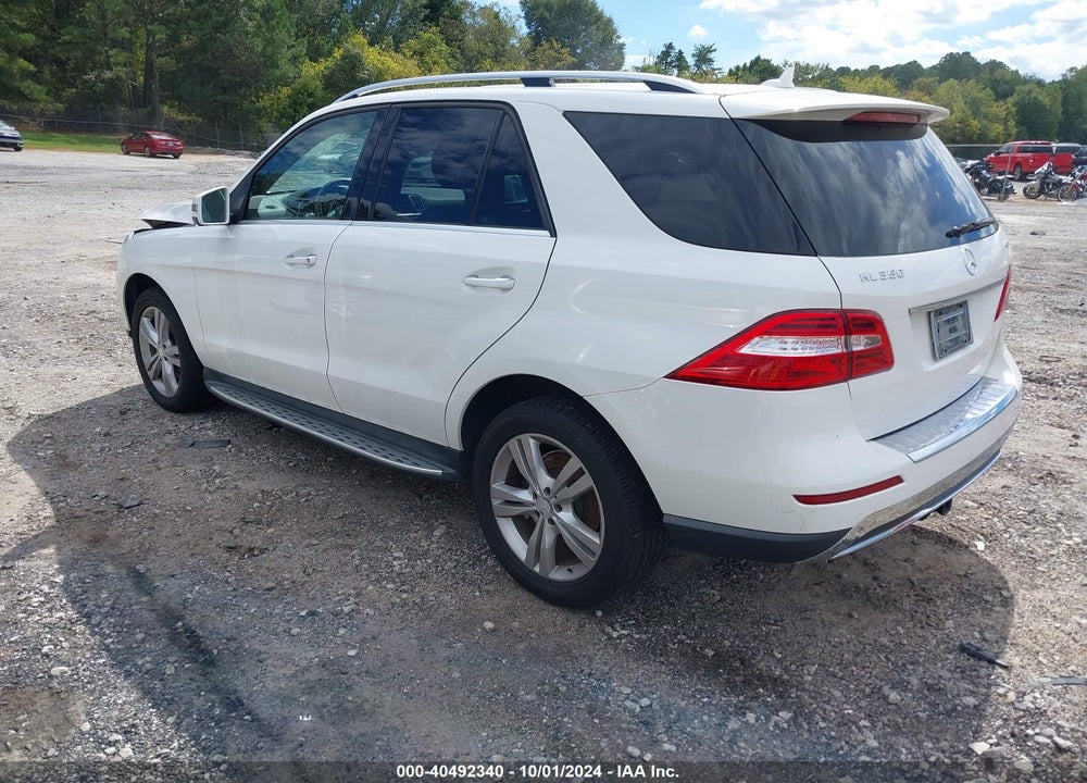 2014 MERCEDES-BENZ ML 350 4MATIC VIN: 4JGDA5HB3EA285145