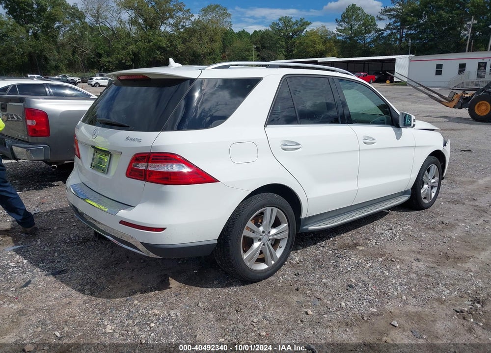 2014 MERCEDES-BENZ ML 350 4MATIC VIN: 4JGDA5HB3EA285145
