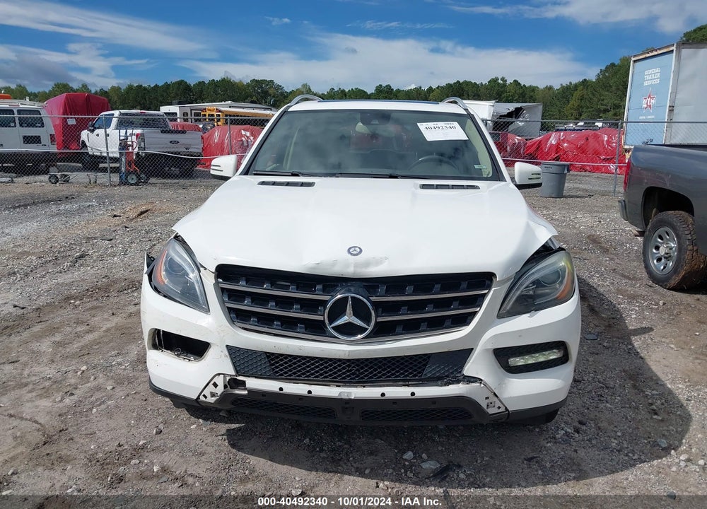 2014 MERCEDES-BENZ ML 350 4MATIC VIN: 4JGDA5HB3EA285145