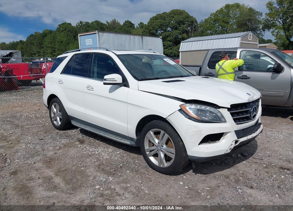 2014 MERCEDES-BENZ ML 350 4MATIC VIN: 4JGDA5HB3EA285145