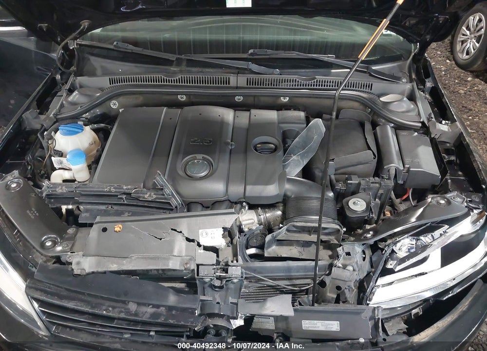 2012 VOLKSWAGEN JETTA 2.5L SE VIN: 3VWDP7AJ8CM376716