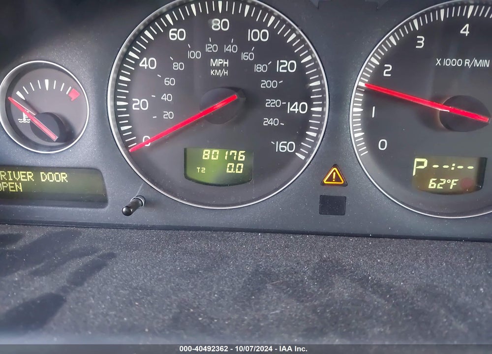 2007 VOLVO S60 2.5T VIN: YV1RS592272637192