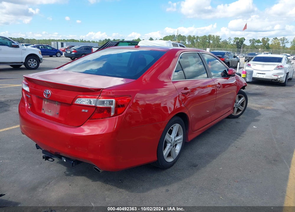 2014 TOYOTA CAMRY SE VIN: 4T1BF1FK0EU867707