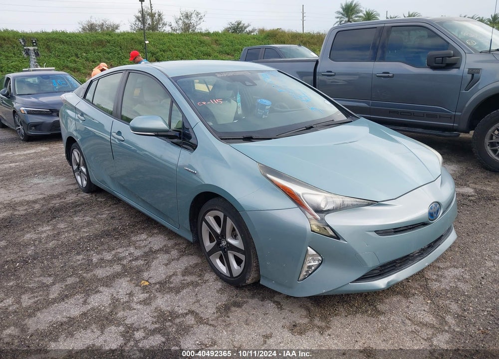 2016 TOYOTA PRIUS THREE TOURING VIN: JTDKARFU1G3006953