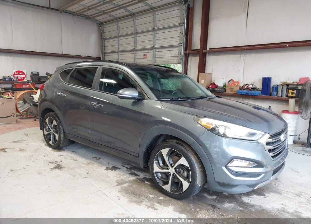 2016 HYUNDAI TUCSON LIMITED VIN: KM8J33A22GU226391