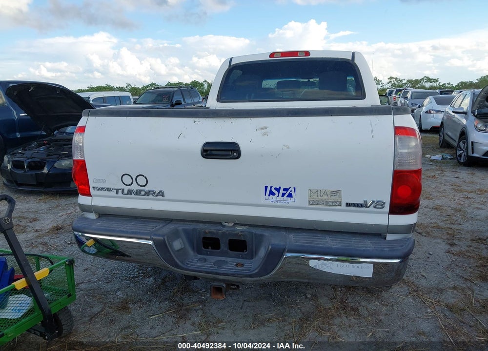 2006 TOYOTA TUNDRA SR5 V8 VIN: 5TBET34166S541697