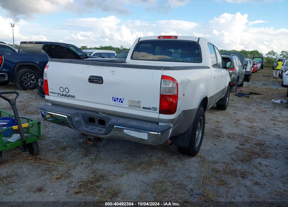 2006 TOYOTA TUNDRA SR5 V8 VIN: 5TBET34166S541697