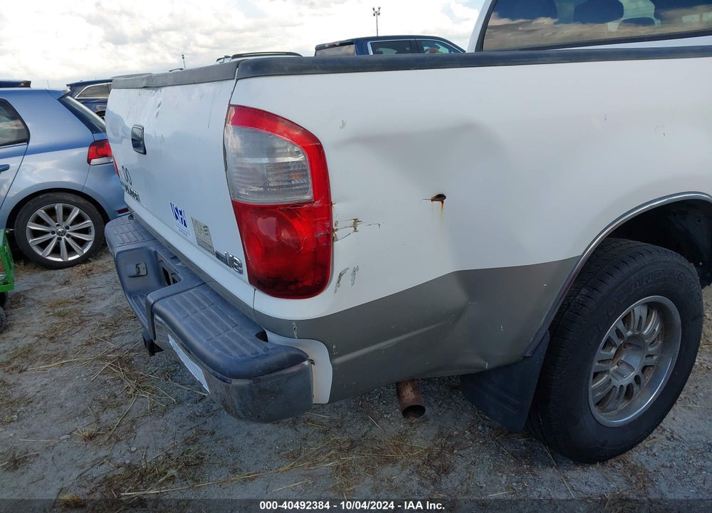 2006 TOYOTA TUNDRA SR5 V8 VIN: 5TBET34166S541697