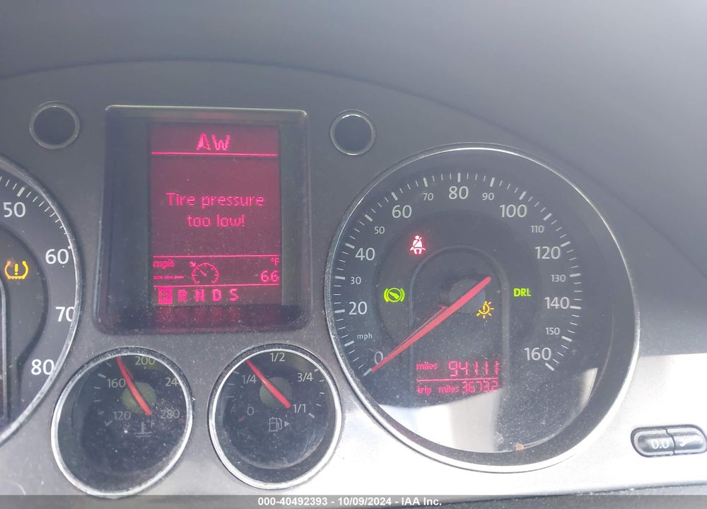 2008 VOLKSWAGEN PASSAT TURBO VIN: WVWJK73C68P122734