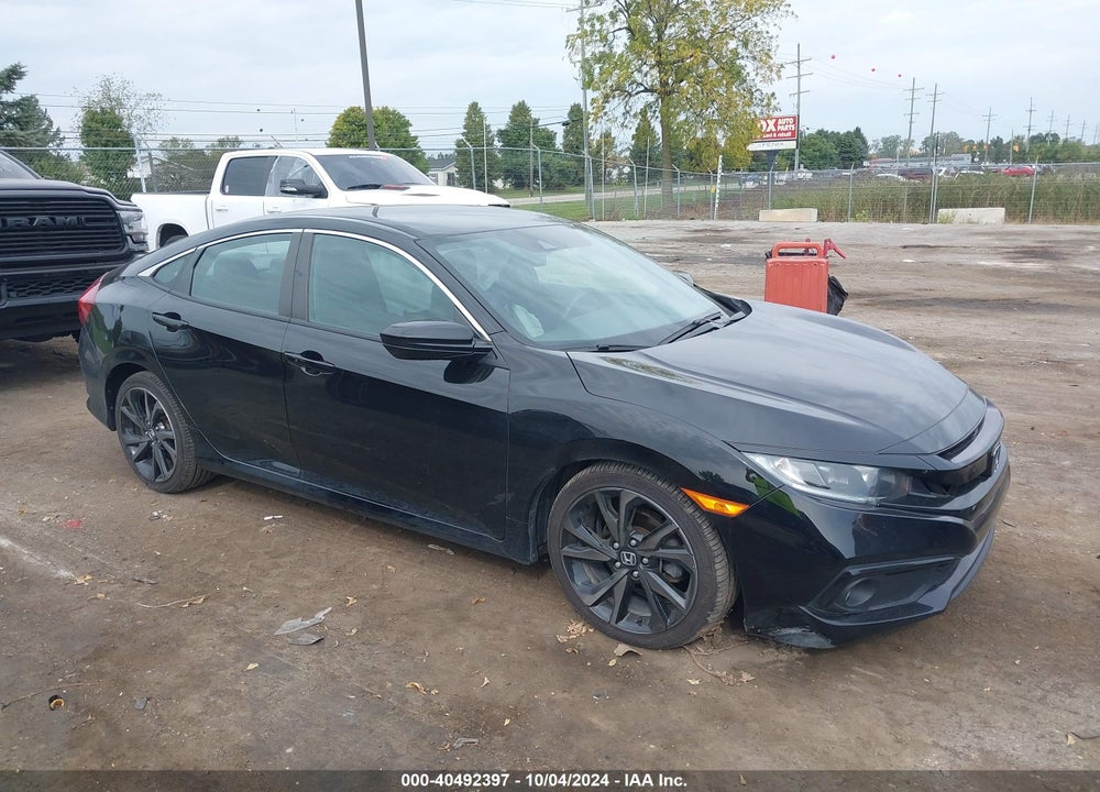 2020 HONDA CIVIC SPORT VIN: 2HGFC2F85LH600699