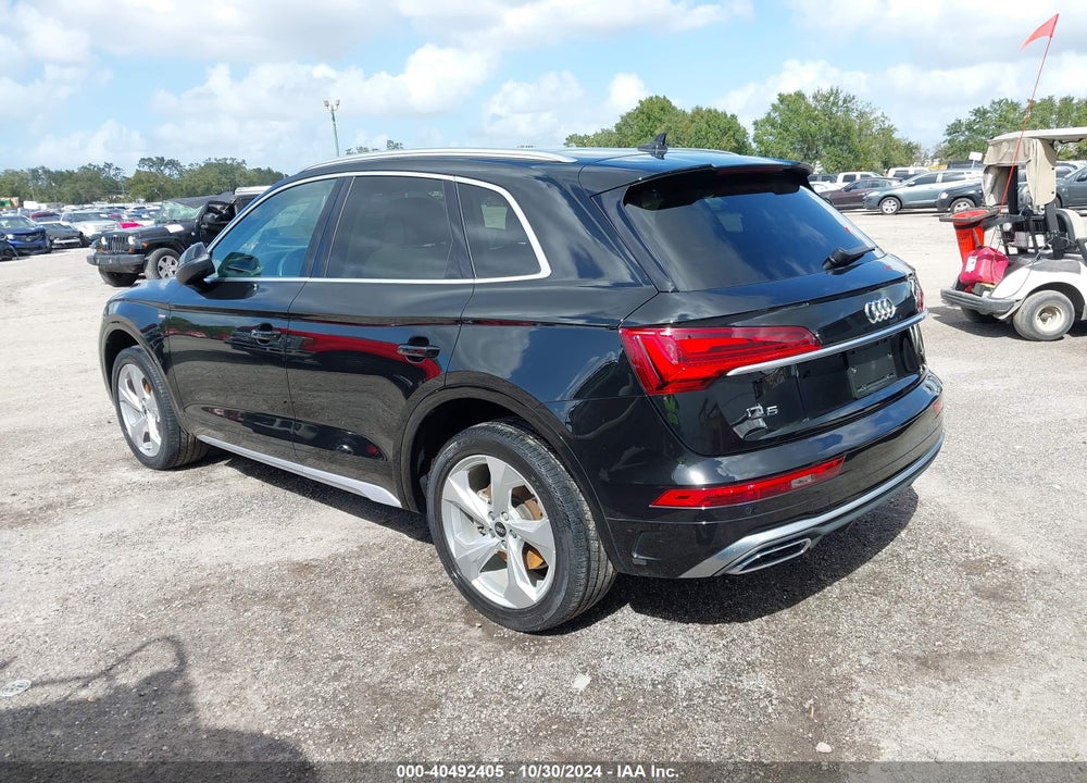 2022 AUDI Q5 PREMIUM PLUS 45 TFSI S LINE QUATTRO S TRONIC VIN: WA1EAAFY3N2018312