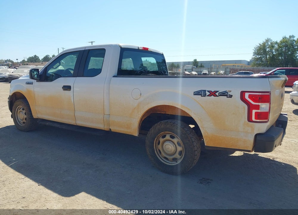 2018 FORD F-150 XL VIN: 1FTFX1E59JKD23825